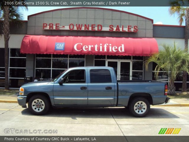 2006 GMC Sierra 1500 SL Crew Cab in Stealth Gray Metallic