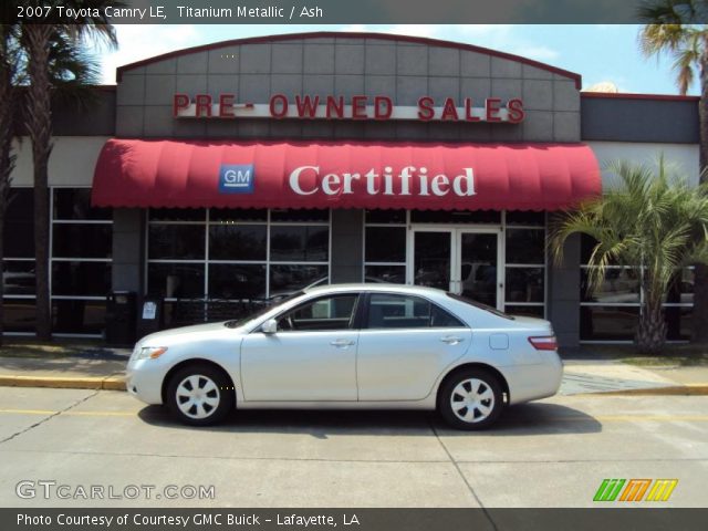 2007 Toyota Camry LE in Titanium Metallic