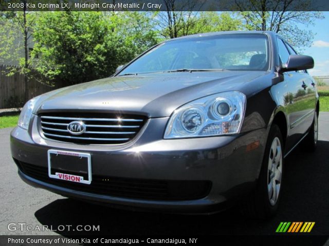 2008 Kia Optima LX in Midnight Gray Metallic