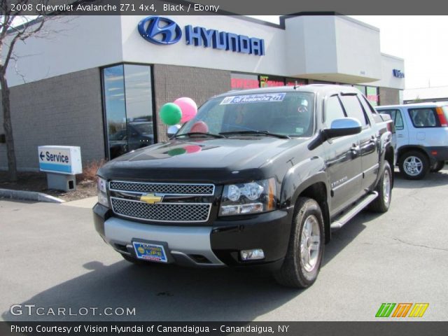 2008 Chevrolet Avalanche Z71 4x4 in Black