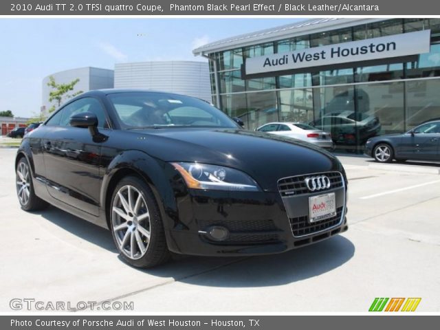 2010 Audi TT 2.0 TFSI quattro Coupe in Phantom Black Pearl Effect