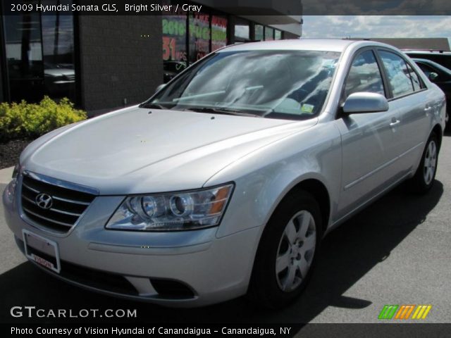 2009 Hyundai Sonata GLS in Bright Silver