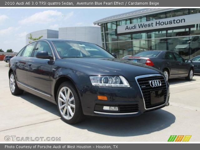 2010 Audi A6 3.0 TFSI quattro Sedan in Aventurin Blue Pearl Effect