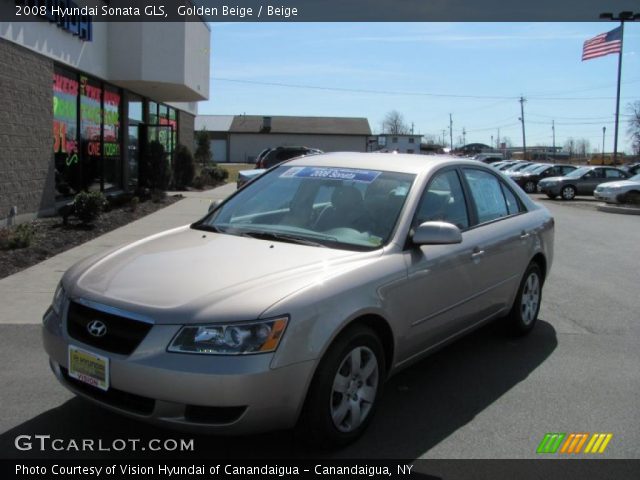 2008 Hyundai Sonata GLS in Golden Beige