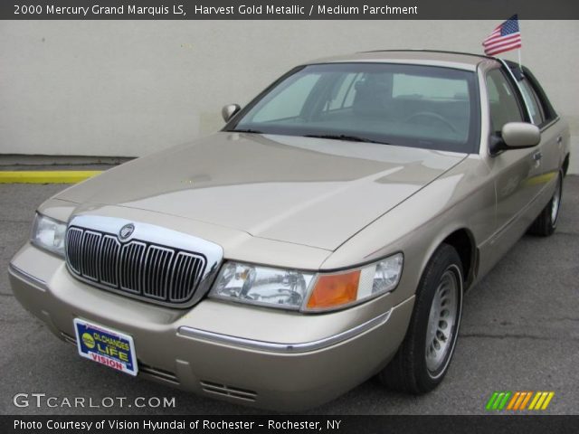 2000 Mercury Grand Marquis LS in Harvest Gold Metallic
