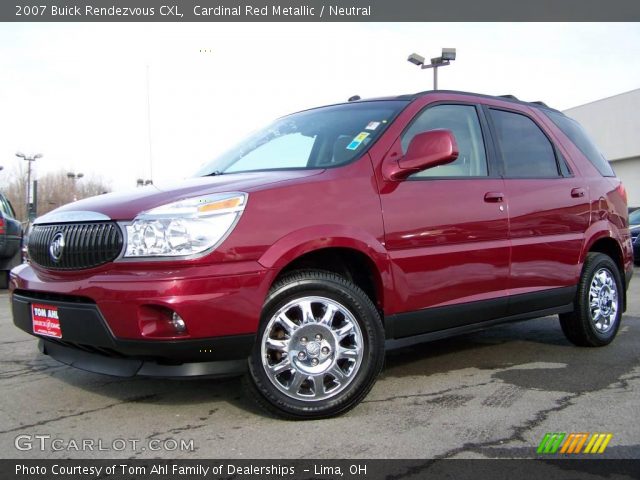 2007 Buick Rendezvous CXL in Cardinal Red Metallic