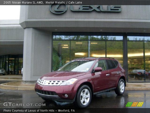 2005 Nissan Murano SL AWD in Merlot Metallic