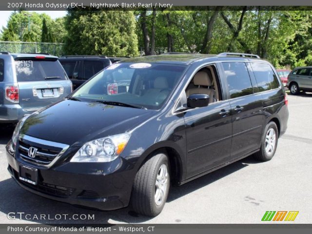 2007 Honda Odyssey EX-L in Nighthawk Black Pearl