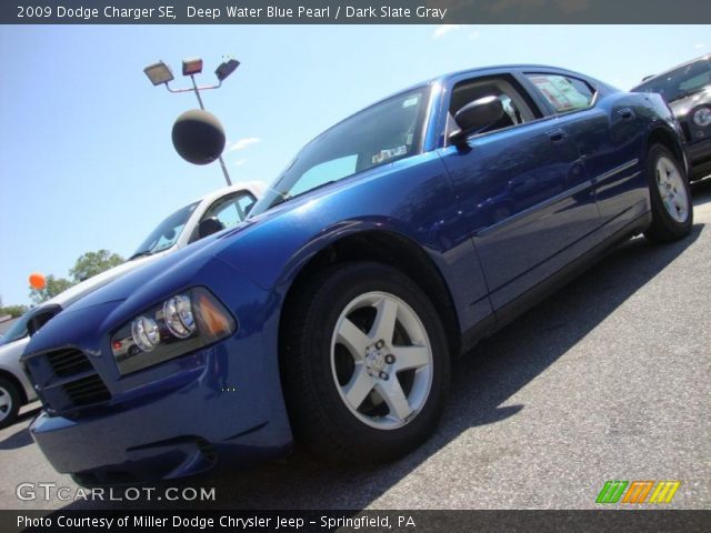 2009 Dodge Charger SE in Deep Water Blue Pearl