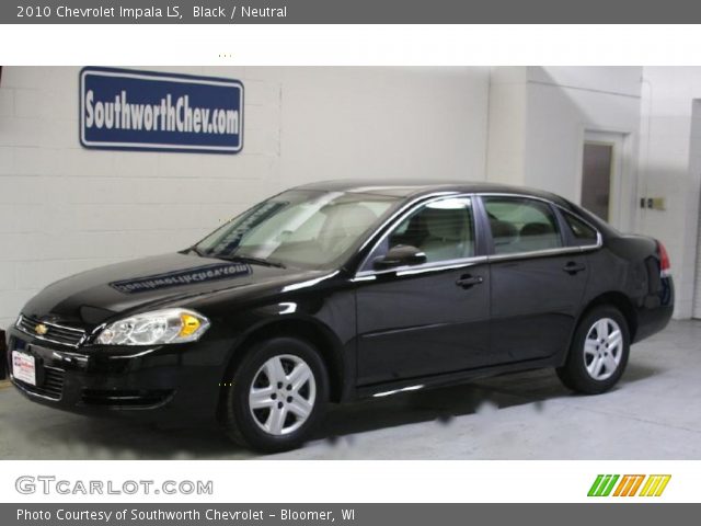 2010 Chevrolet Impala LS in Black