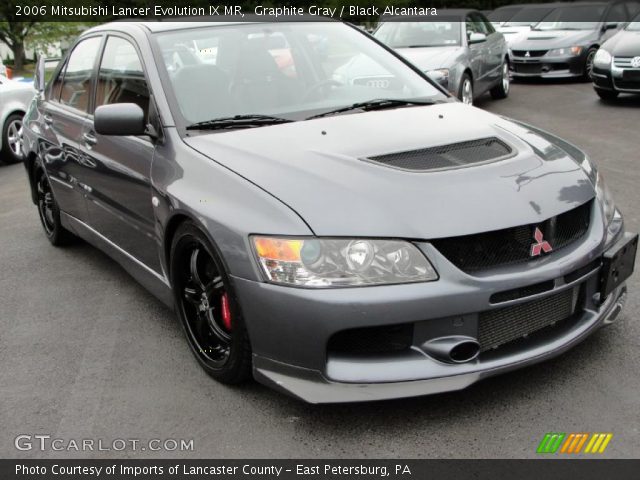 2006 Mitsubishi Lancer Evolution IX MR in Graphite Gray