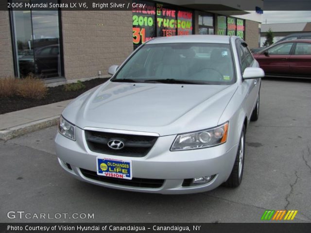 2006 Hyundai Sonata LX V6 in Bright Silver