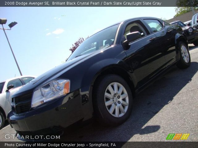 2008 Dodge Avenger SE in Brilliant Black Crystal Pearl
