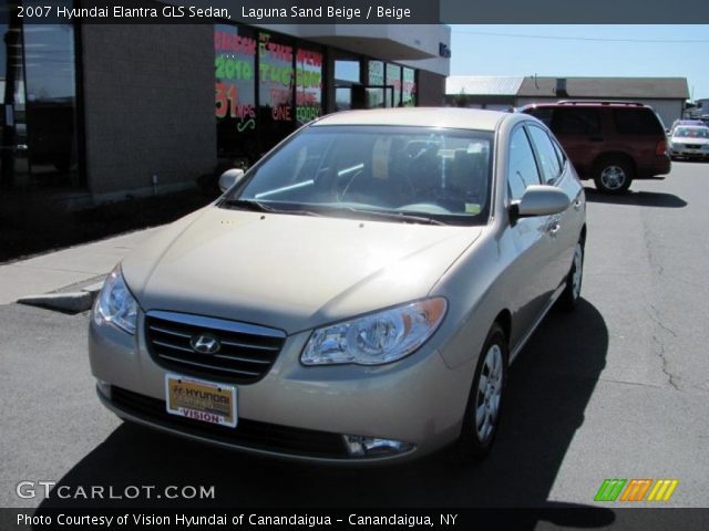 2007 Hyundai Elantra GLS Sedan in Laguna Sand Beige