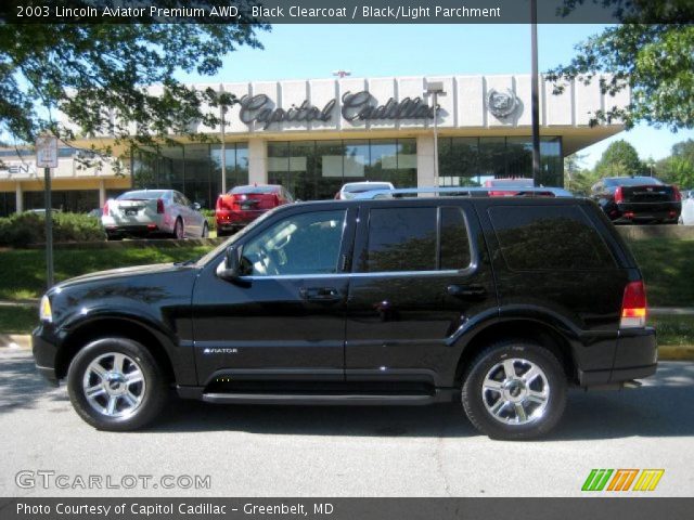 2003 Lincoln Aviator Premium AWD in Black Clearcoat