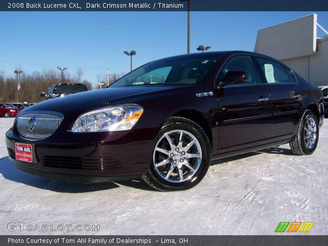 2008 Buick Lucerne CXL in Dark Crimson Metallic