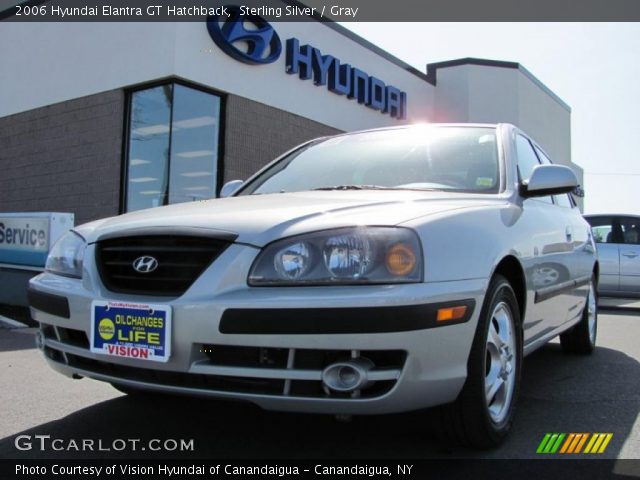 2006 Hyundai Elantra GT Hatchback in Sterling Silver