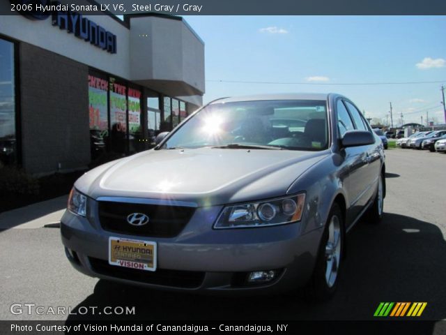 2006 Hyundai Sonata LX V6 in Steel Gray
