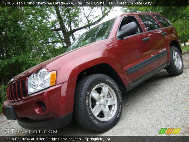 2006 Jeep Grand Cherokee Laredo 4x4 in Red Rock Crystal Pearl