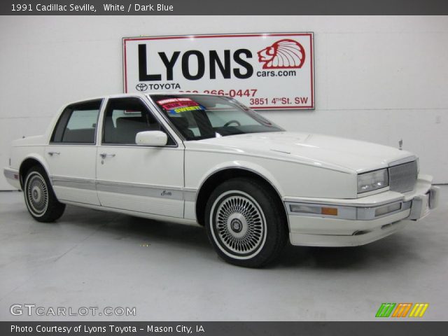 1991 Cadillac Seville  in White