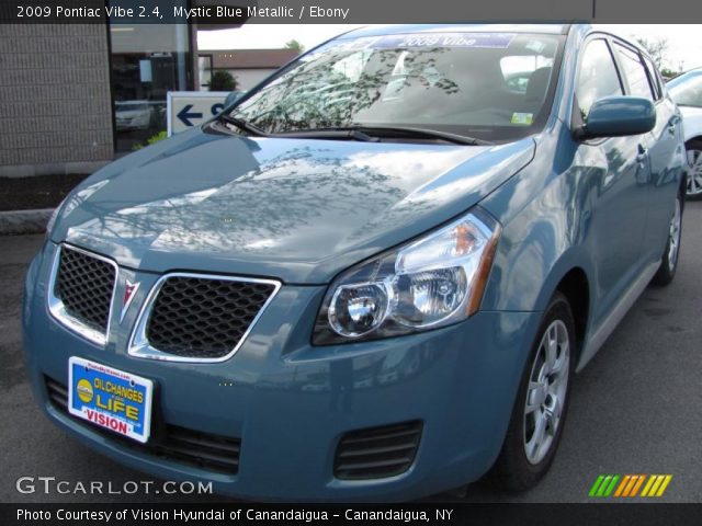 2009 Pontiac Vibe 2.4 in Mystic Blue Metallic