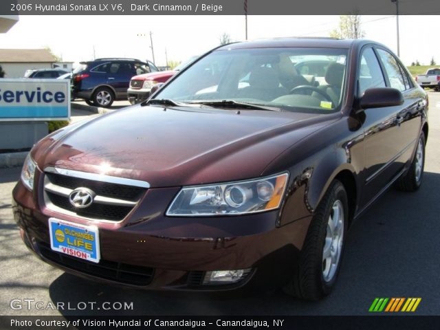 2006 Hyundai Sonata LX V6 in Dark Cinnamon