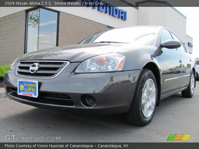 2004 Nissan Altima 2.5 S in Smoke Metallic