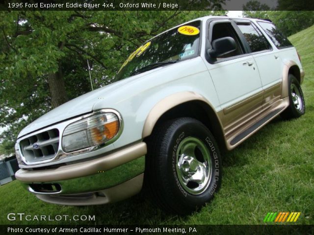 1996 Ford Explorer Eddie Bauer 4x4 in Oxford White