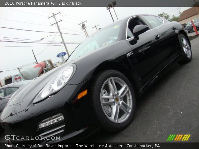 2010 Porsche Panamera 4S in Black