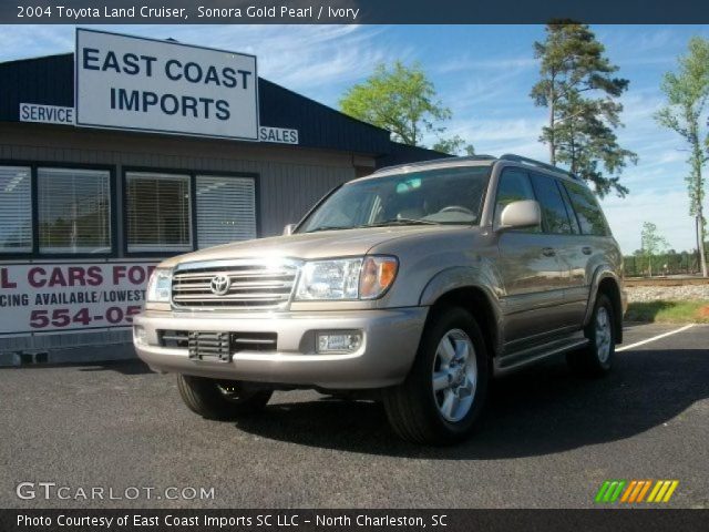2004 Toyota Land Cruiser  in Sonora Gold Pearl