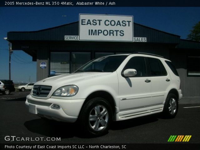 2005 Mercedes-Benz ML 350 4Matic in Alabaster White