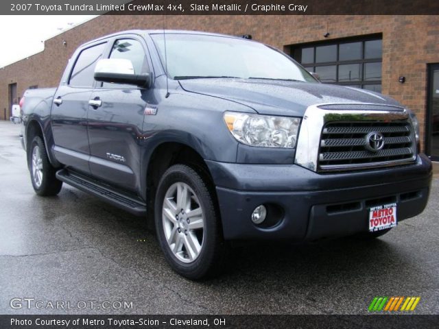 2007 Toyota Tundra Limited CrewMax 4x4 in Slate Metallic