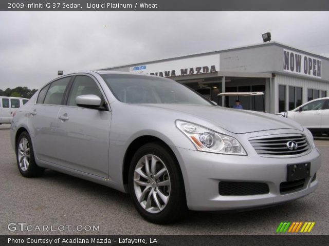 2009 Infiniti G 37 Sedan in Liquid Platinum