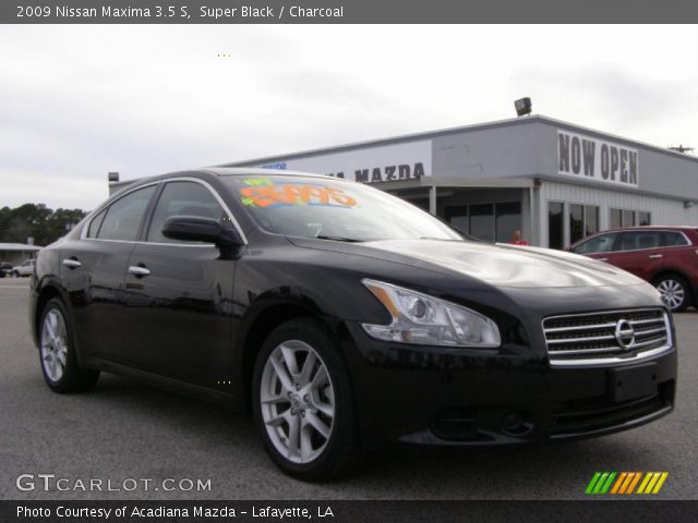 2009 Nissan Maxima 3.5 S in Super Black