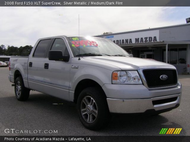 2008 Ford F150 XLT SuperCrew in Silver Metallic