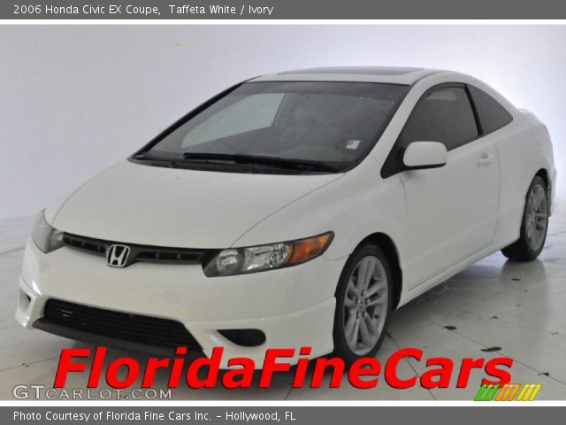 2006 Honda Civic EX Coupe in Taffeta White