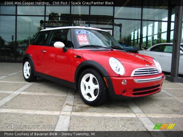 2006 Mini Cooper Hardtop in Chili Red