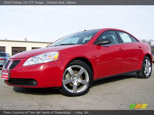 2006 Pontiac G6 GTP Sedan in Crimson Red