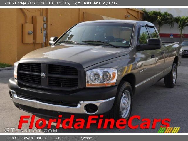 2006 Dodge Ram 2500 ST Quad Cab in Light Khaki Metallic