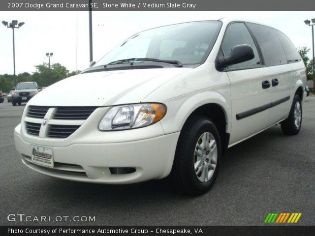 2007 Dodge Grand Caravan SE in Stone White
