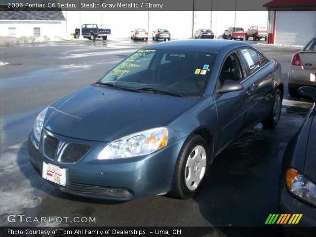 2006 Pontiac G6 Sedan in Stealth Gray Metallic