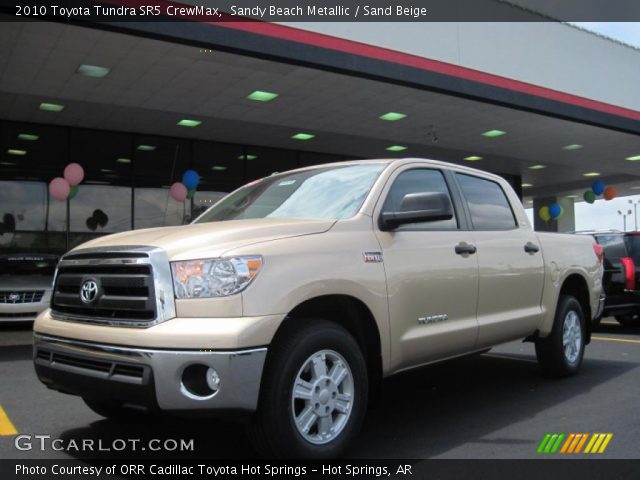 2010 Toyota Tundra SR5 CrewMax in Sandy Beach Metallic