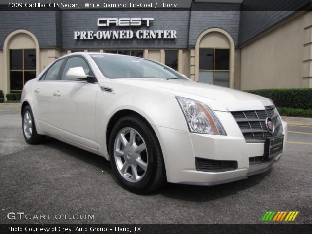 2009 Cadillac CTS Sedan in White Diamond Tri-Coat