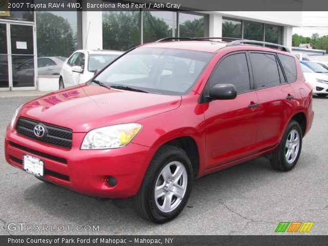 2007 Toyota RAV4 4WD in Barcelona Red Pearl