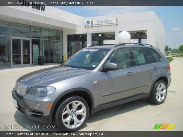 2009 BMW X5 xDrive48i in Space Grey Metallic