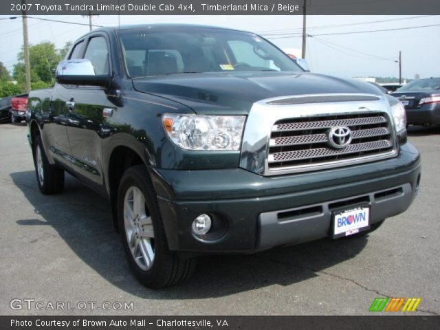 2007 Toyota Tundra Limited Double Cab 4x4 in Timberland Mica