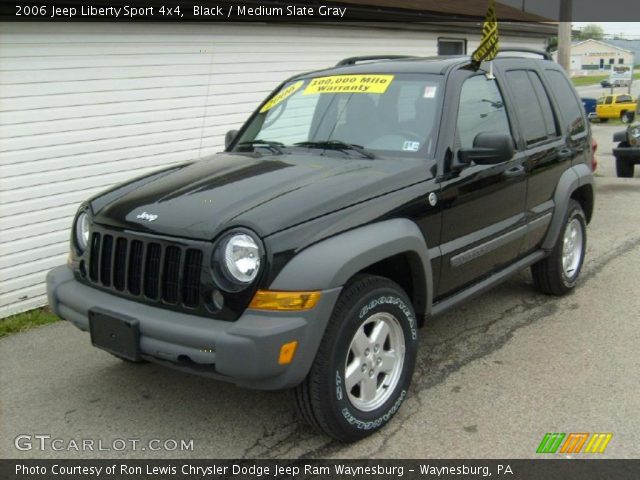 2006 Jeep Liberty Sport 4x4 in Black