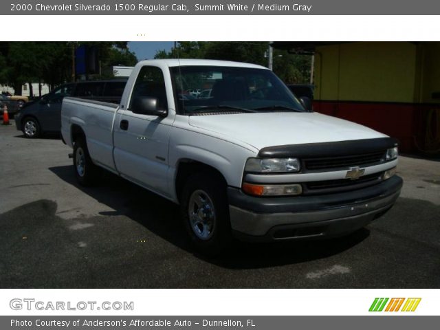 2000 Chevrolet Silverado 1500 Regular Cab in Summit White