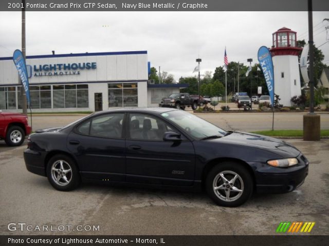 2001 Pontiac Grand Prix GTP Sedan in Navy Blue Metallic