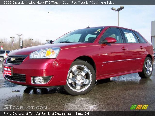 2006 Chevrolet Malibu Maxx LTZ Wagon in Sport Red Metallic